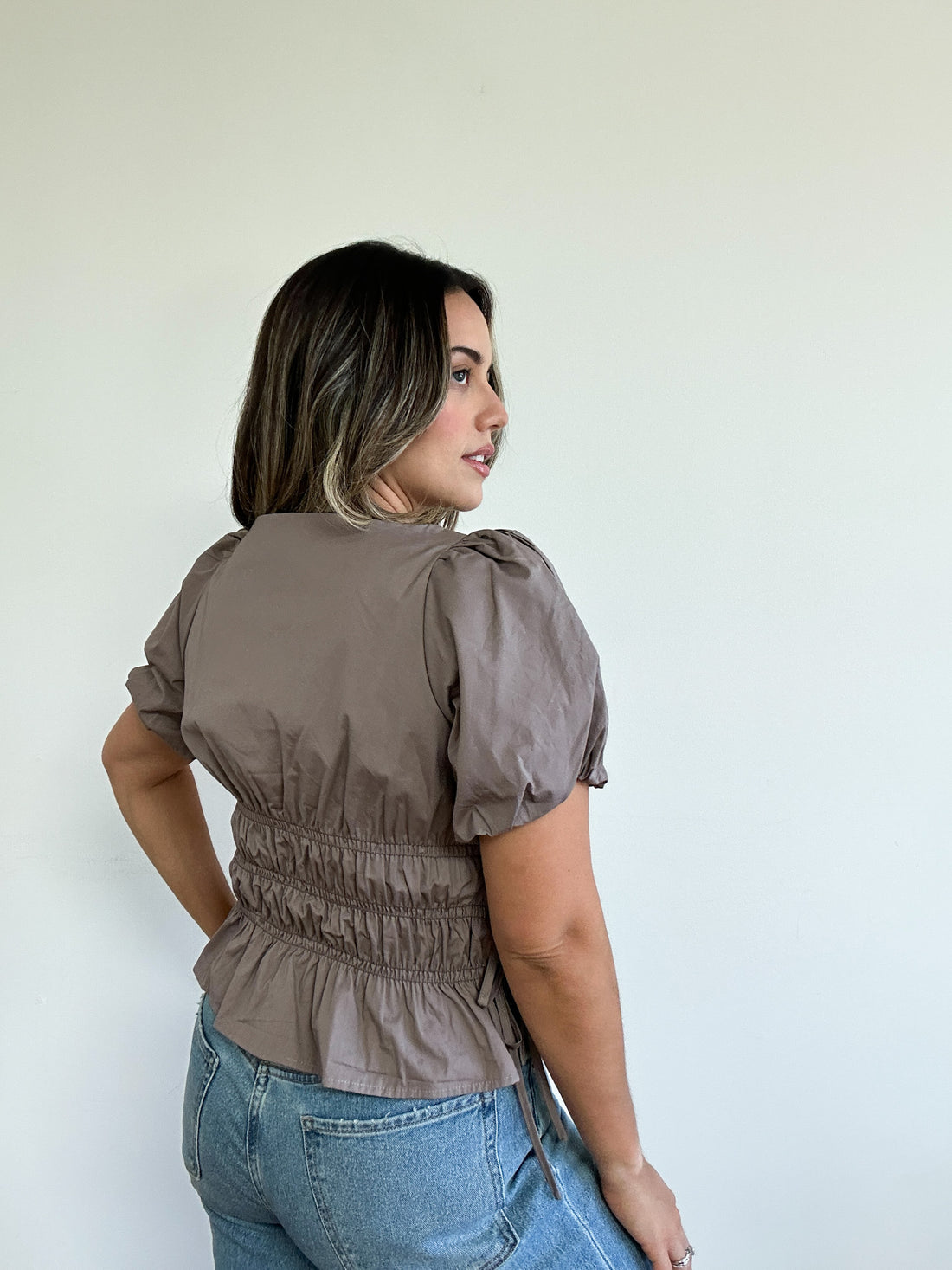 Charlotte Smocked Blouse