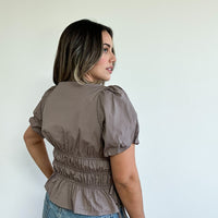 Charlotte Smocked Blouse