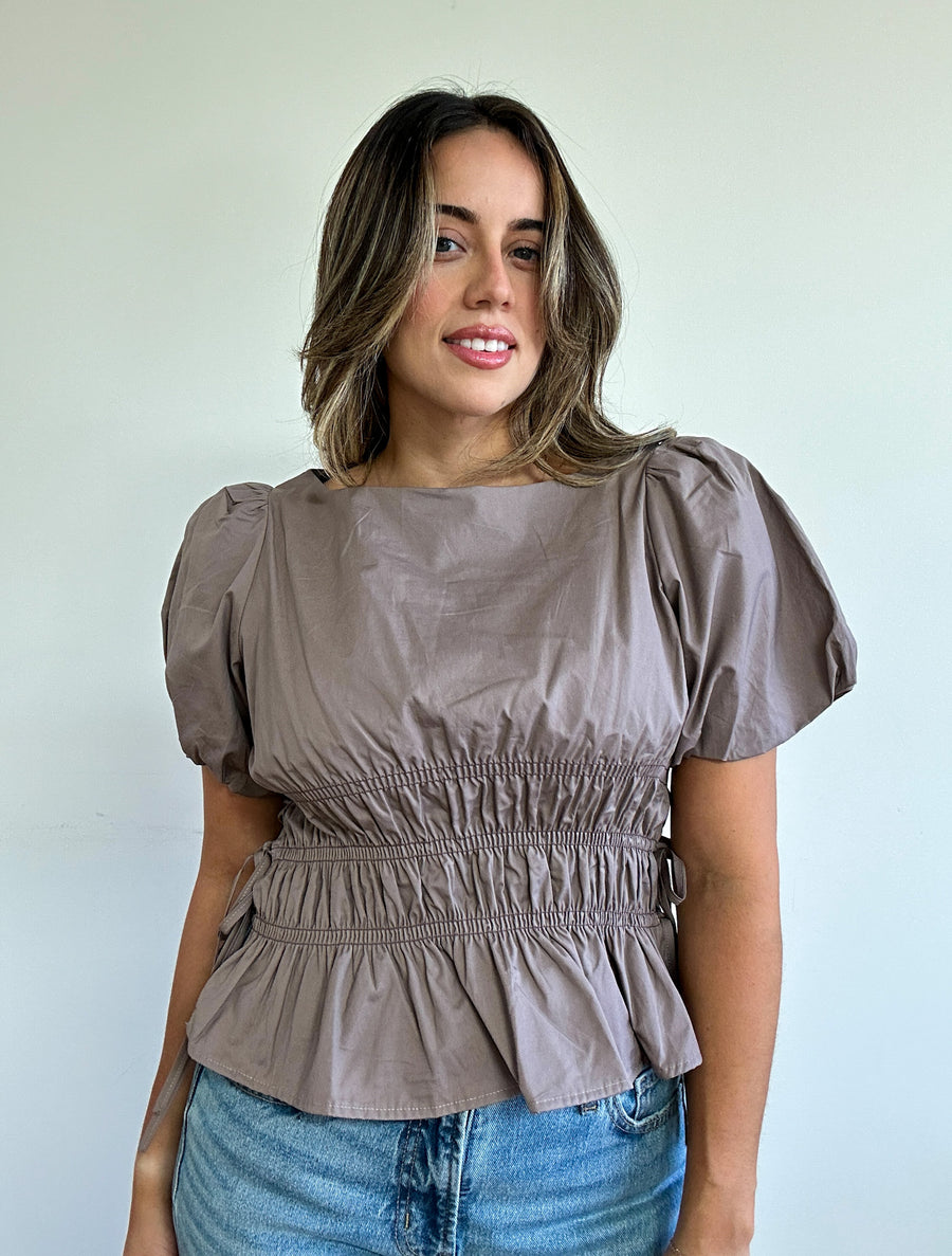 Charlotte Smocked Blouse