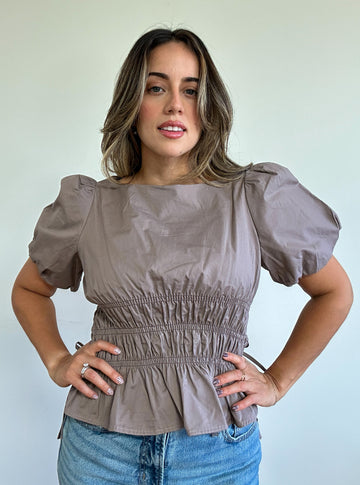 Charlotte Smocked Blouse