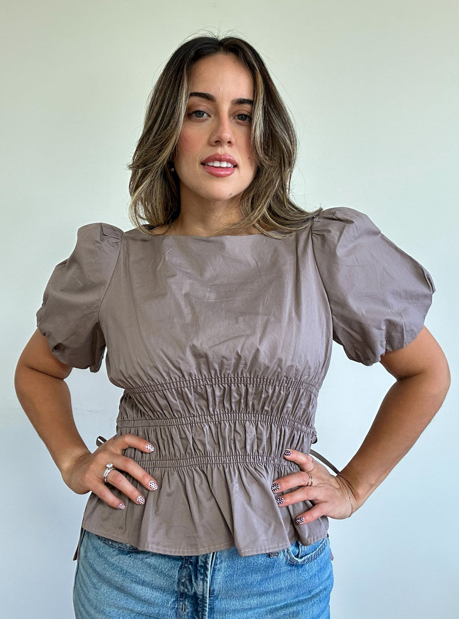 Charlotte Smocked Blouse