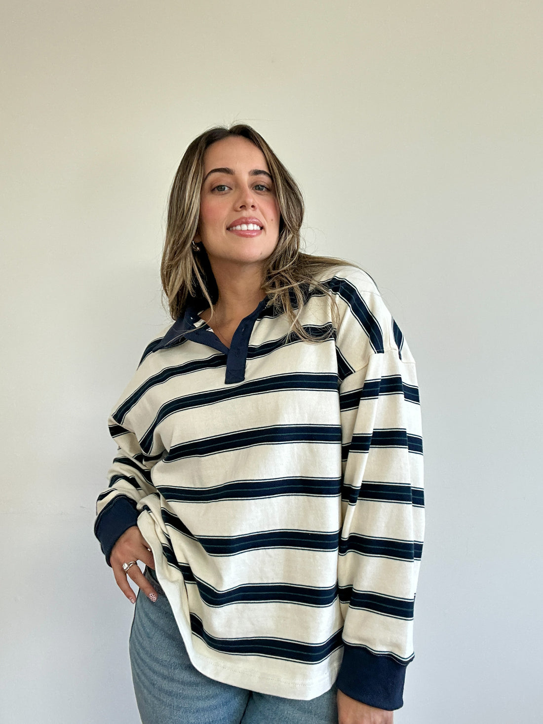 Cambridge Rugby Stripe Top