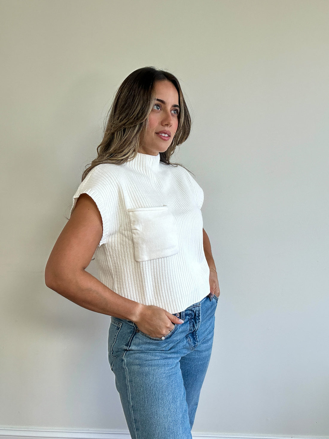 Napa Mock Neck Sweater