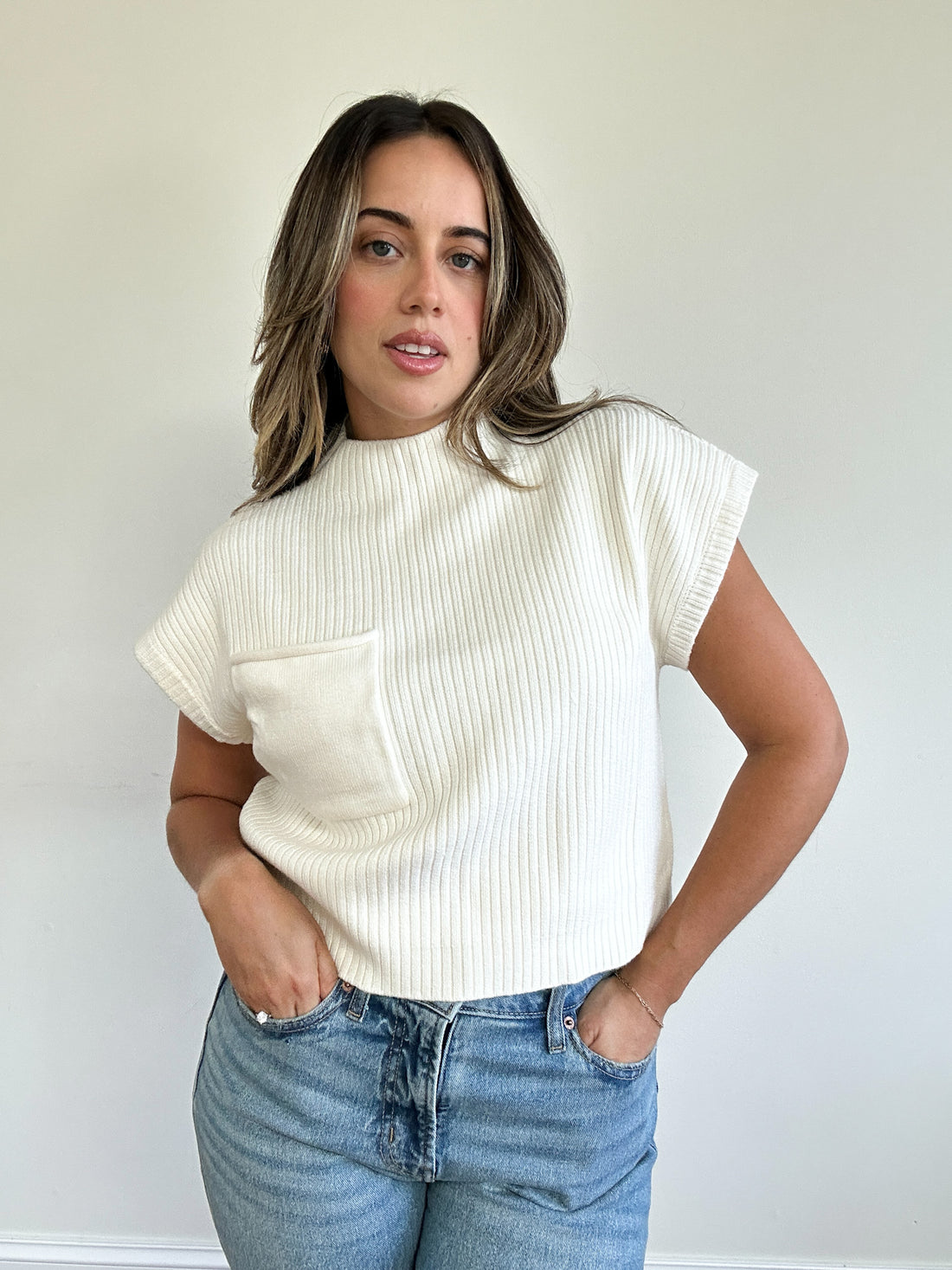 Napa Mock Neck Sweater