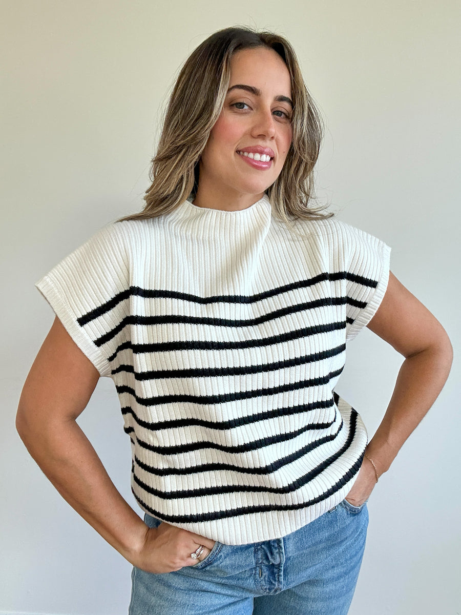 Hudson Stripe Sweater