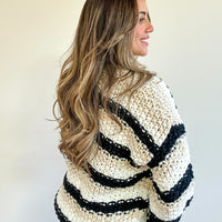 Lyon Stripe Cardigan