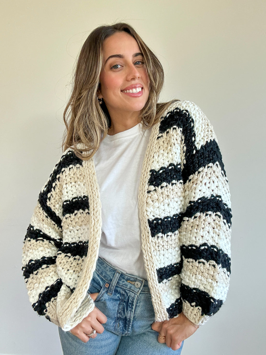 Lyon Stripe Cardigan