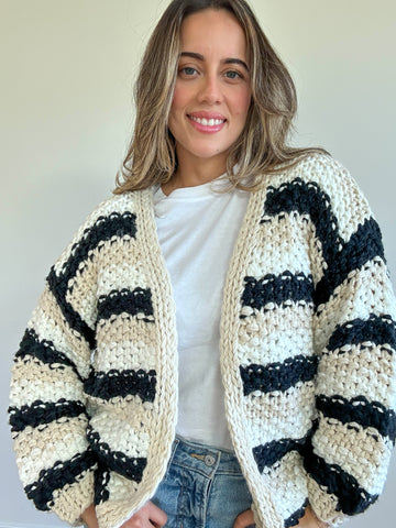 Lyon Stripe Cardigan