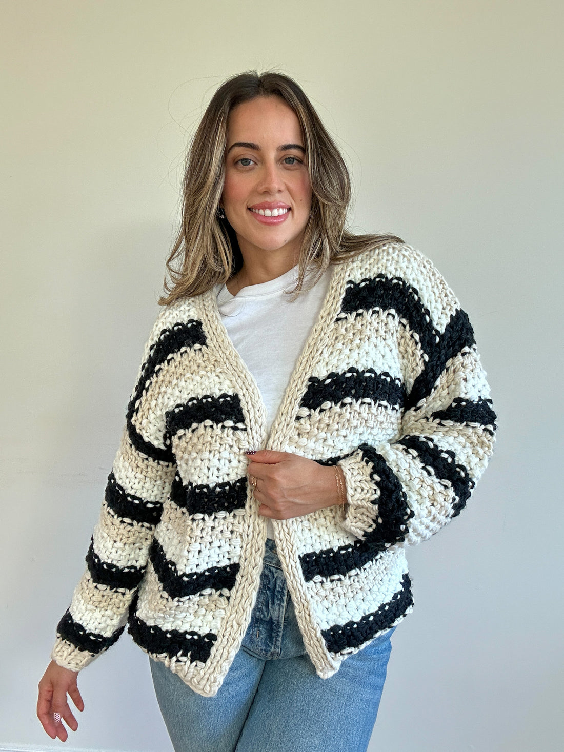 Lyon Stripe Cardigan