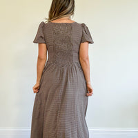 Seattle Plaid Maxi Dress