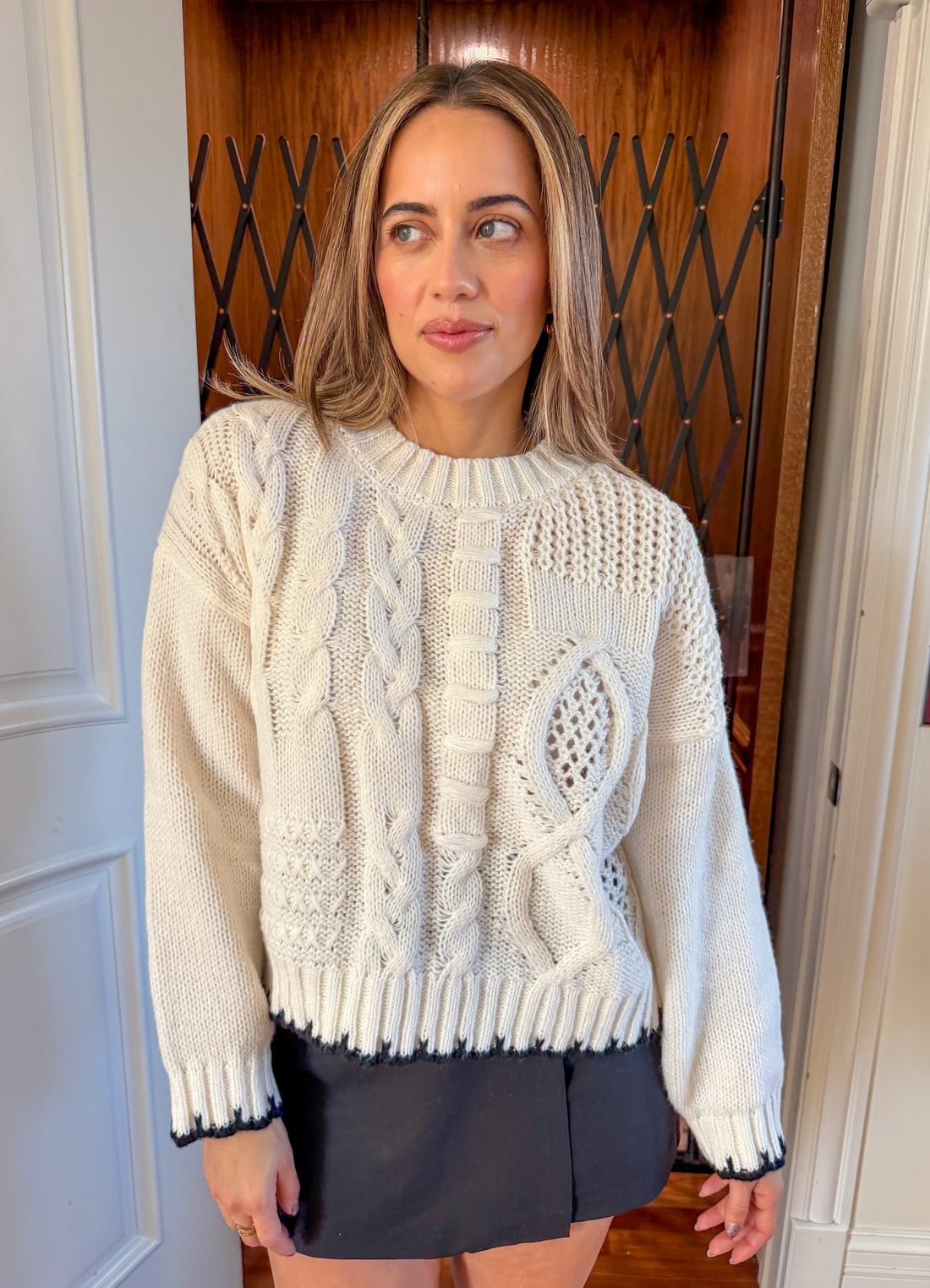 Lucerne Cable Knit Sweater