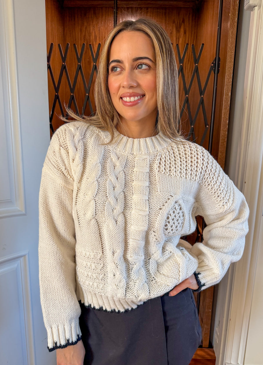 Lucerne Cable Knit Sweater
