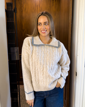 Avery Collared Sweater