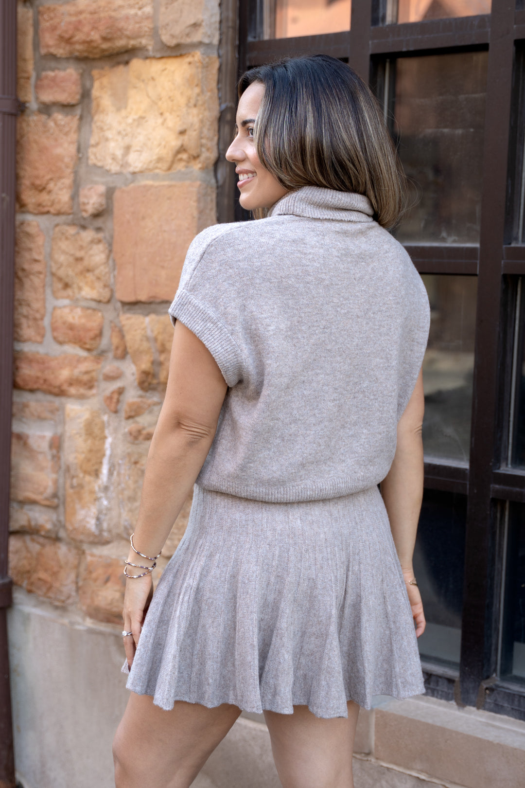 Emory Pleated Skirt Set
