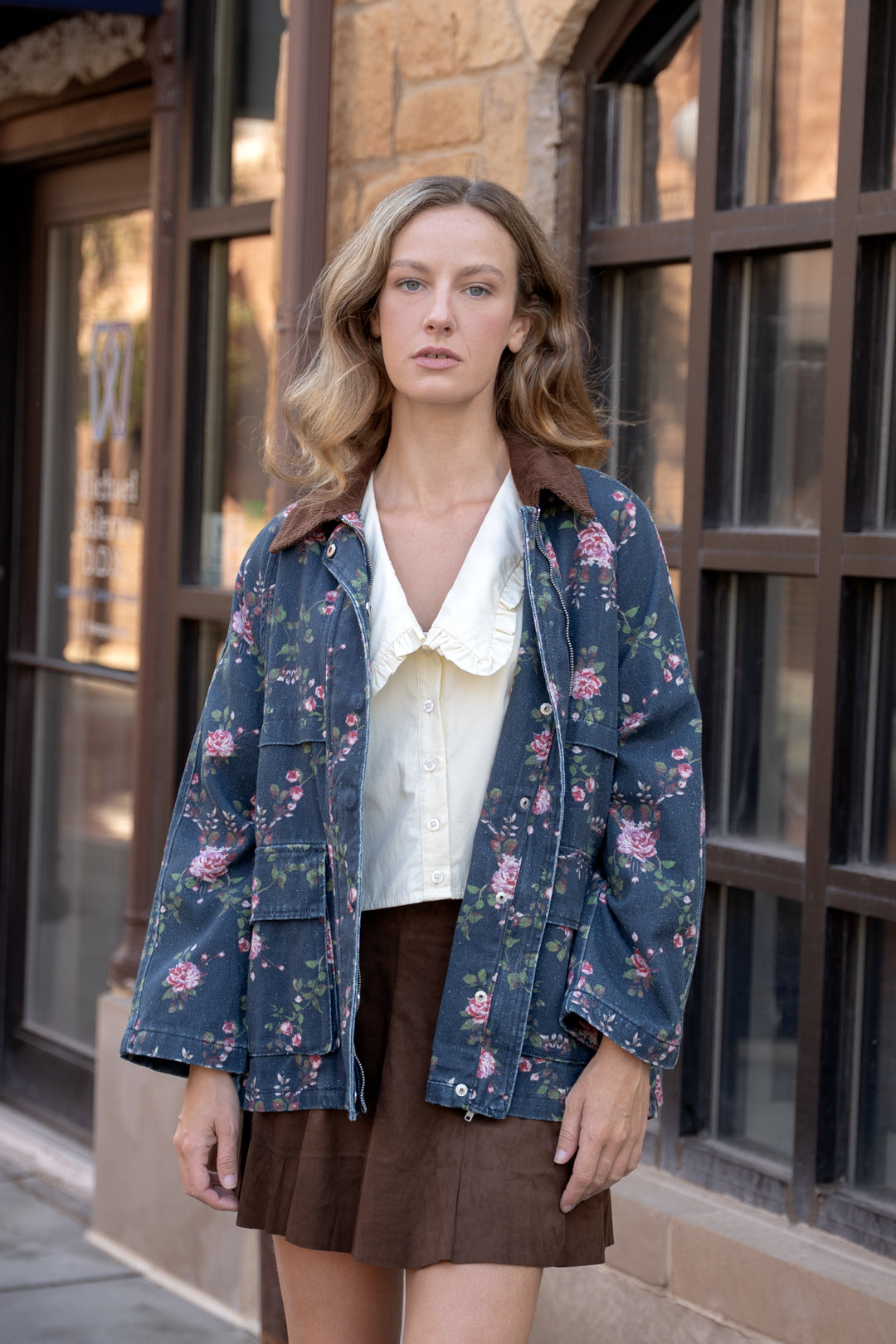 Marlowe Floral Utility Jacket (PRE ORDER)