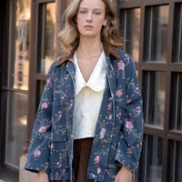 Marlowe Floral Utility Jacket (PRE ORDER)