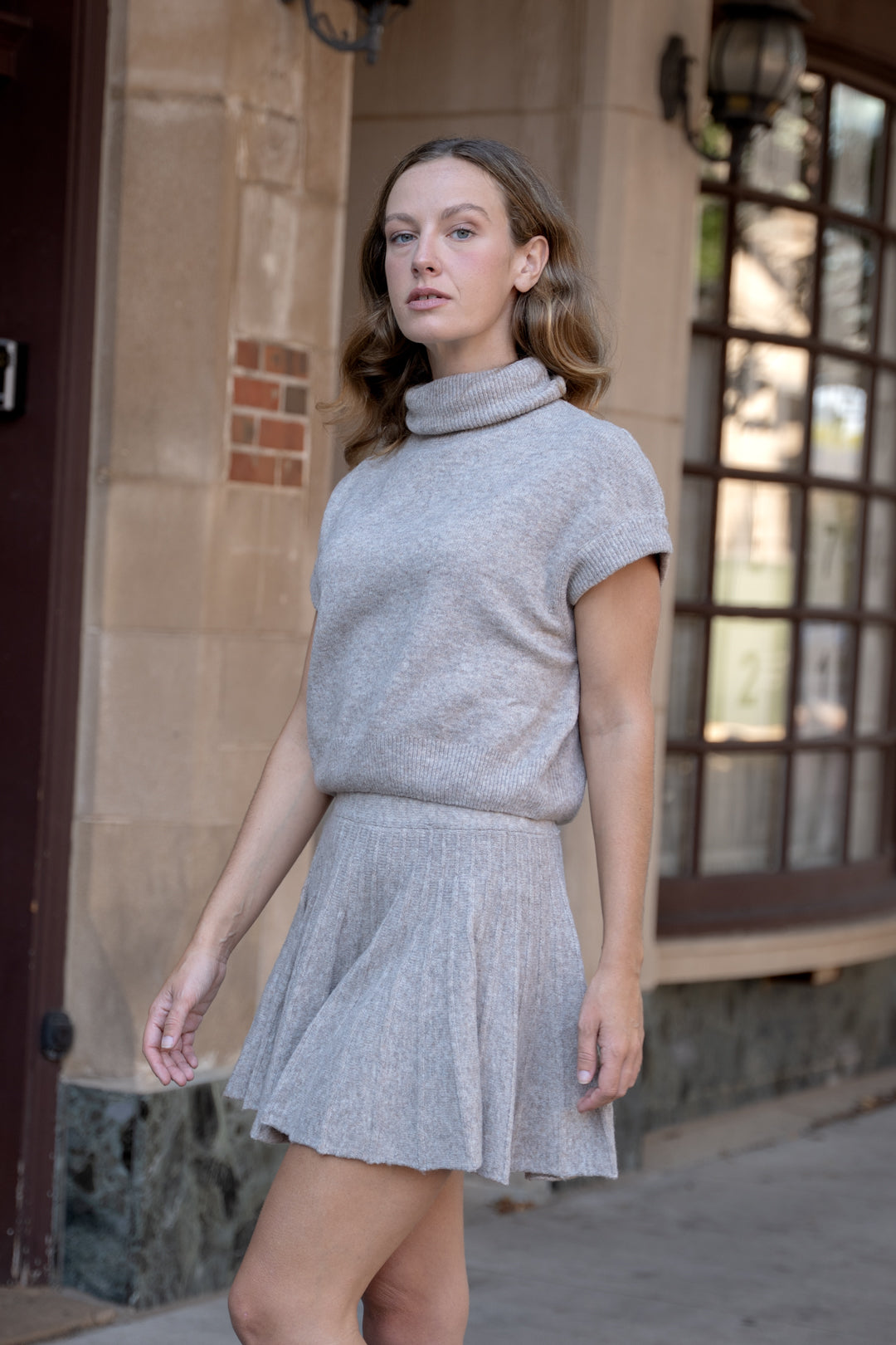 Emory Pleated Skirt Set