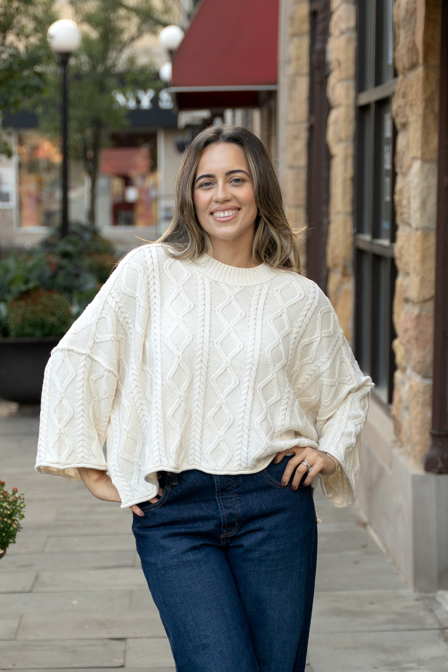Aspen Cable Knit Sweater