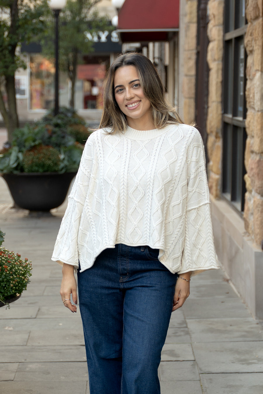 Aspen Cable Knit Sweater