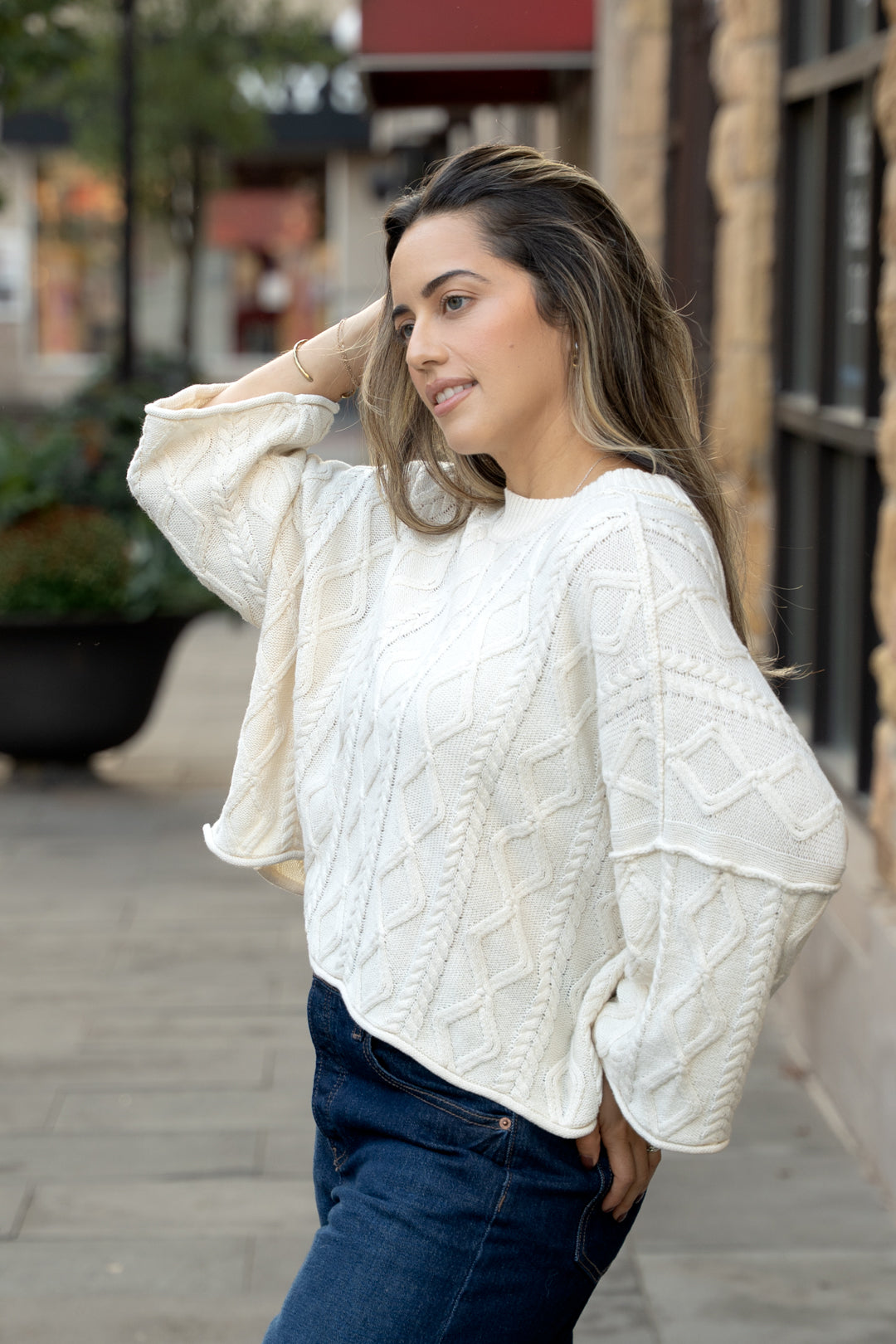 Aspen Cable Knit Sweater