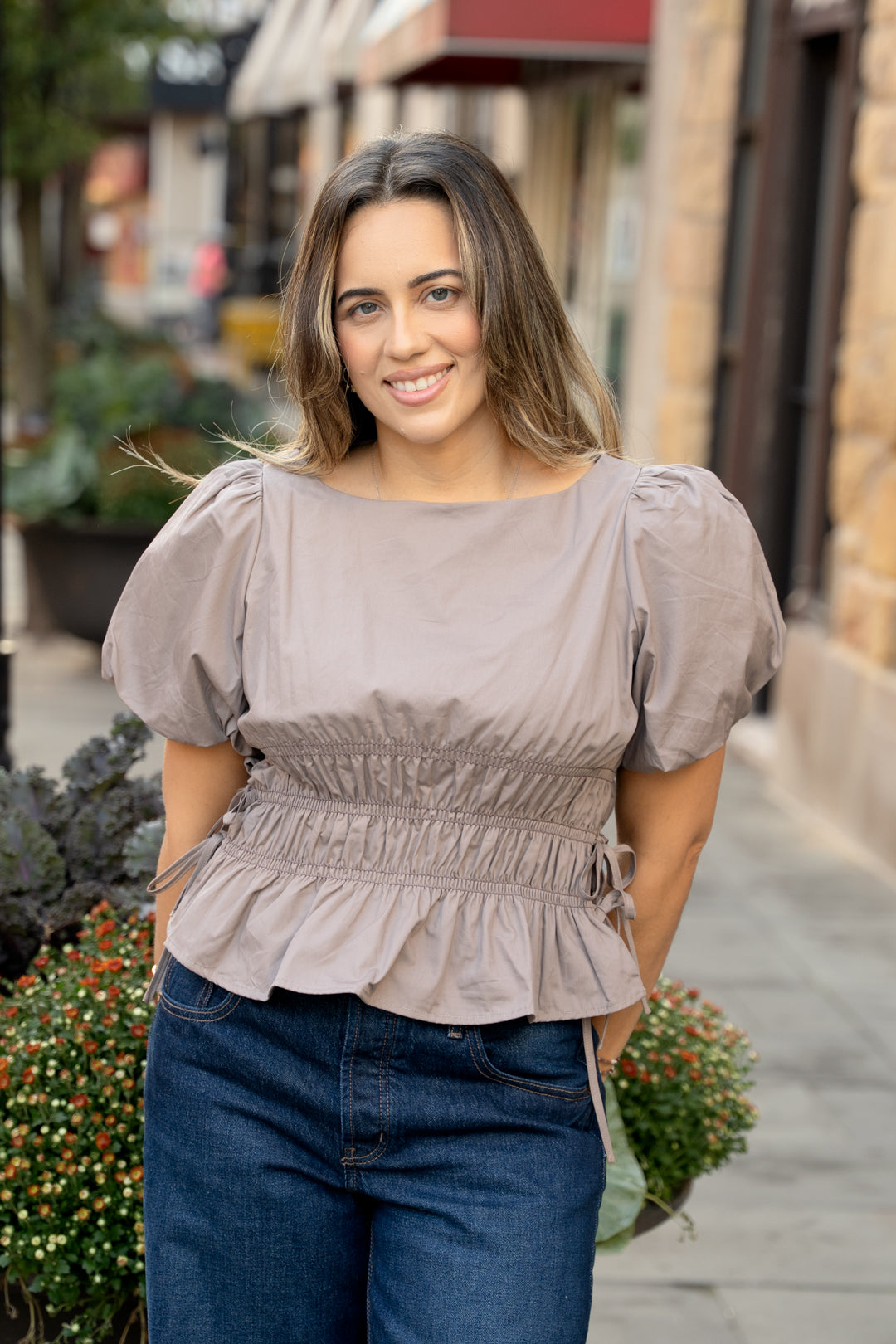 Charlotte Smocked Blouse