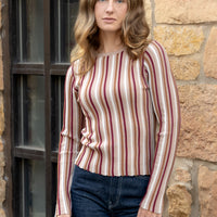 Siena Stripe Knit Top