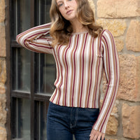 Siena Stripe Knit Top
