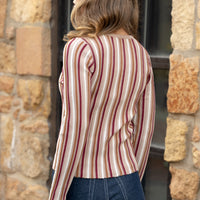 Siena Stripe Knit Top