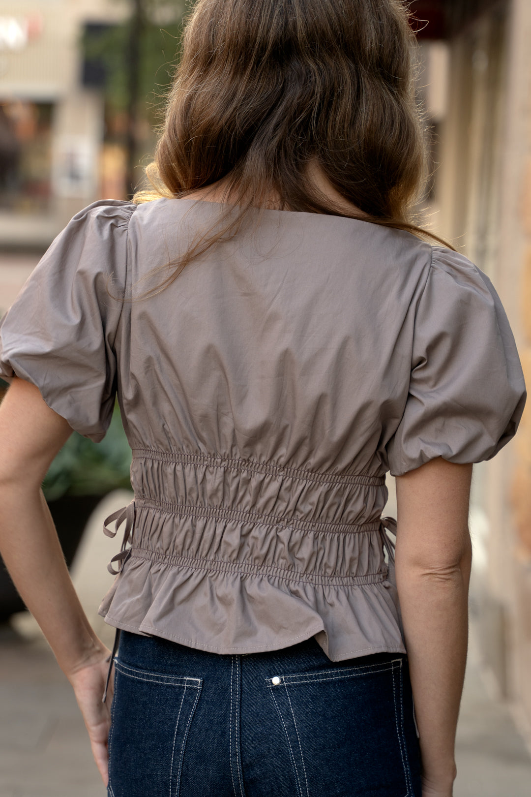 Charlotte Smocked Blouse