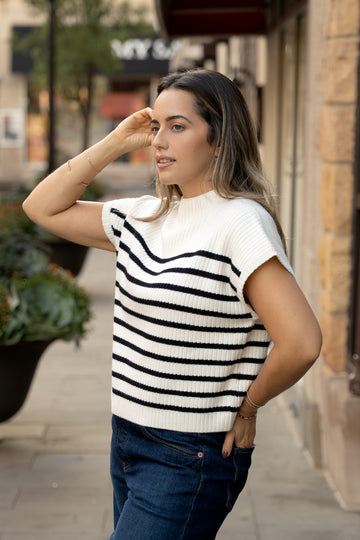 Hudson Stripe Sweater