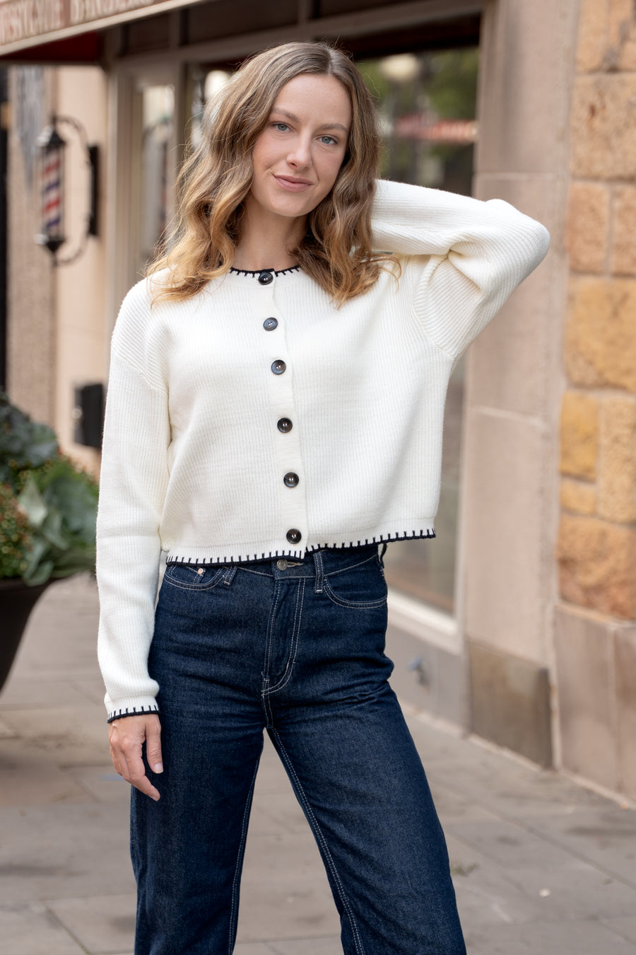 Milan Trim Cardigan