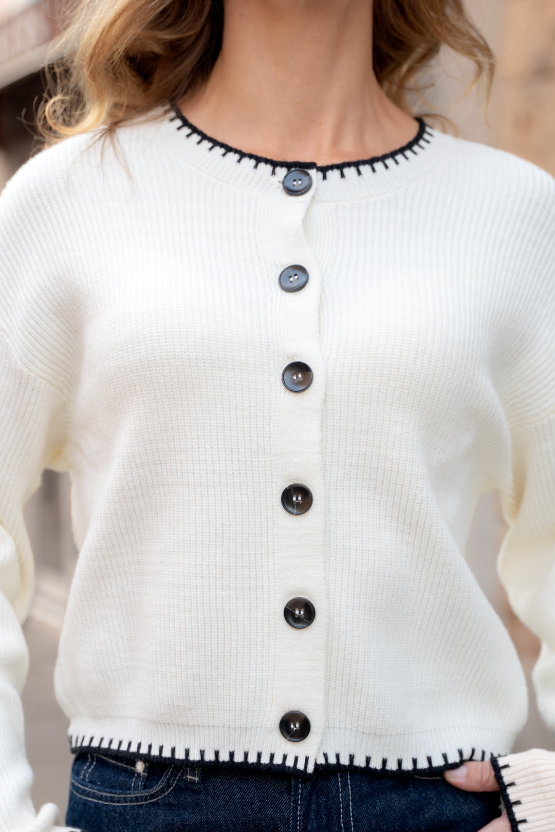 Milan Trim Cardigan