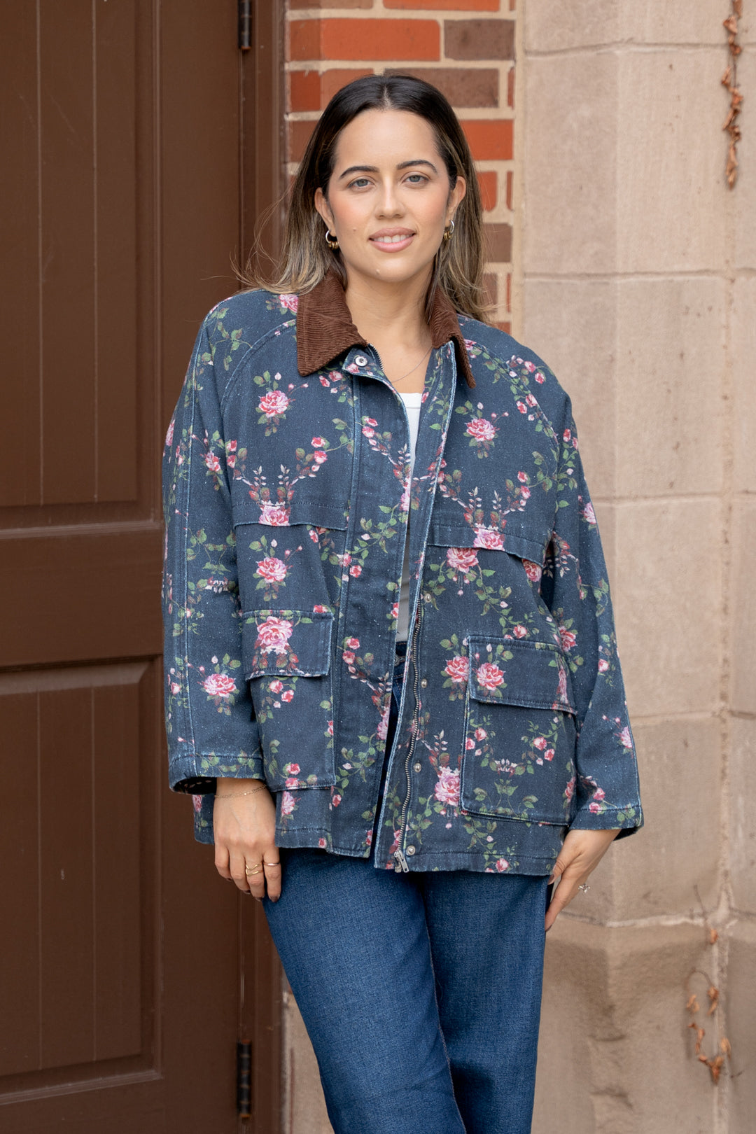 Marlowe Floral Utility Jacket (PRE ORDER)