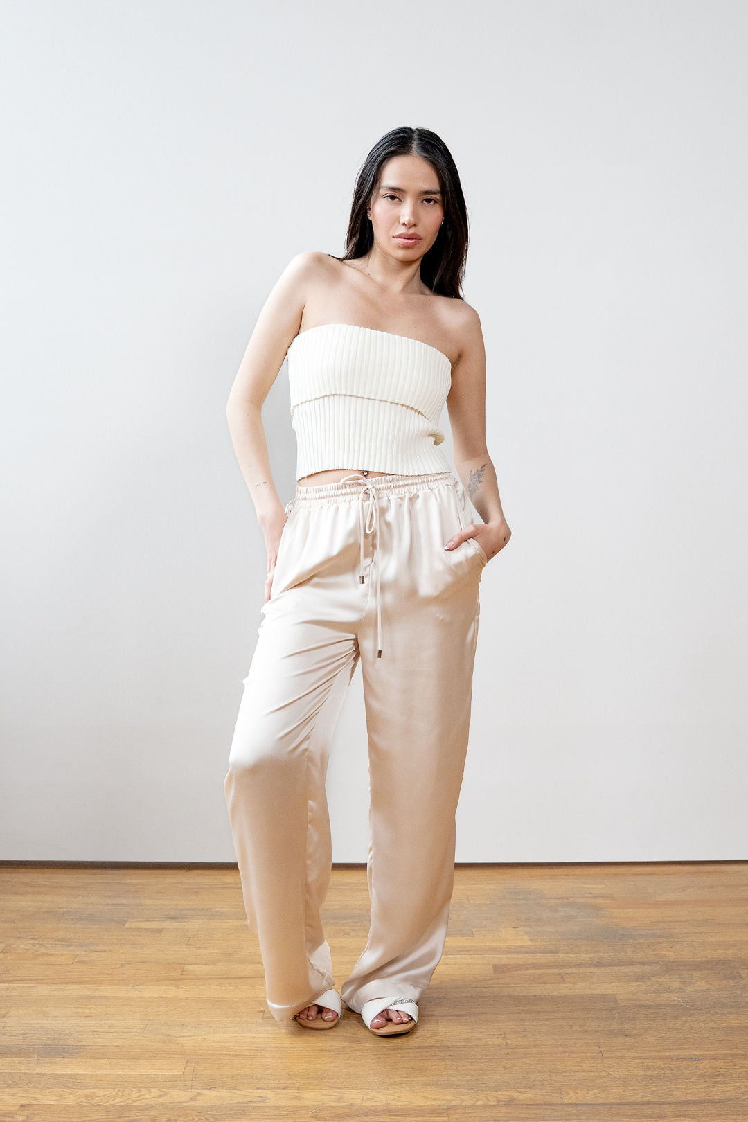 Sardinia Satin Pants