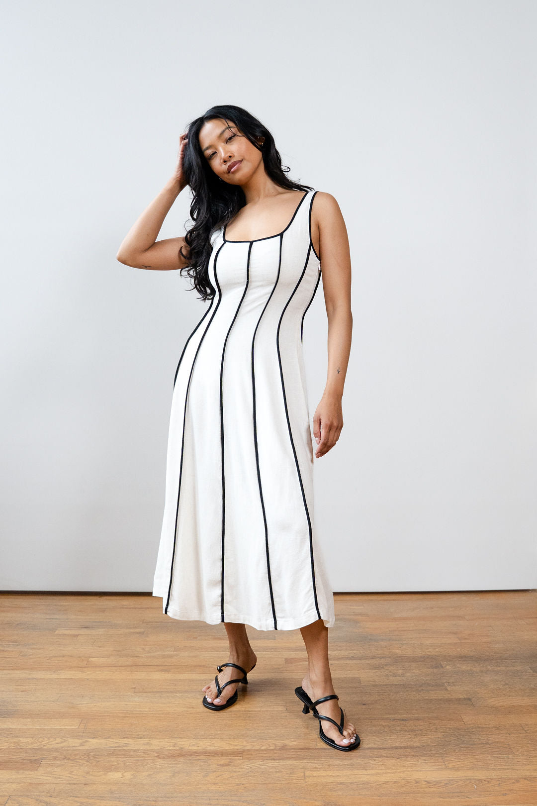 Lisbon Maxi Linen Dress