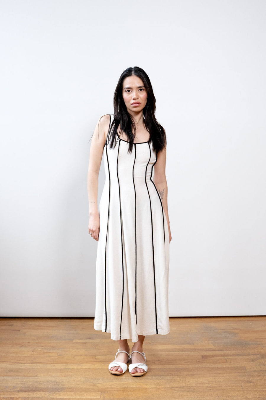 Lisbon Maxi Linen Dress