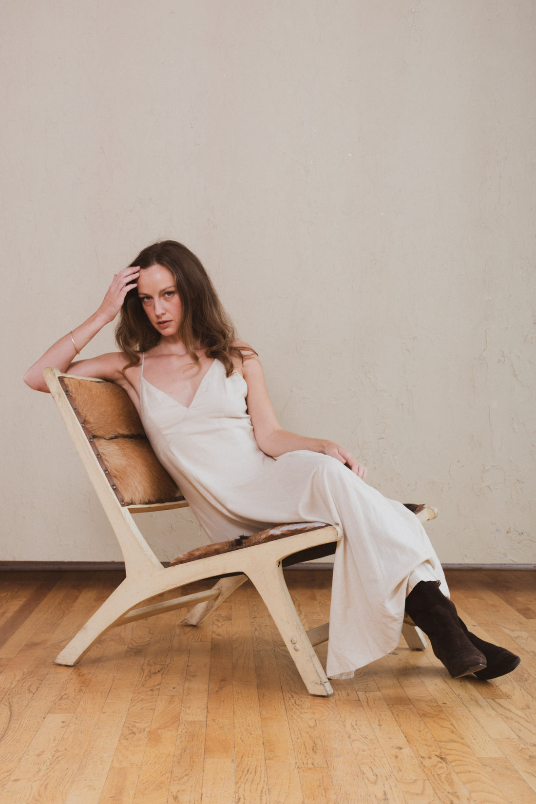Evelyn Open Back Maxi Dress