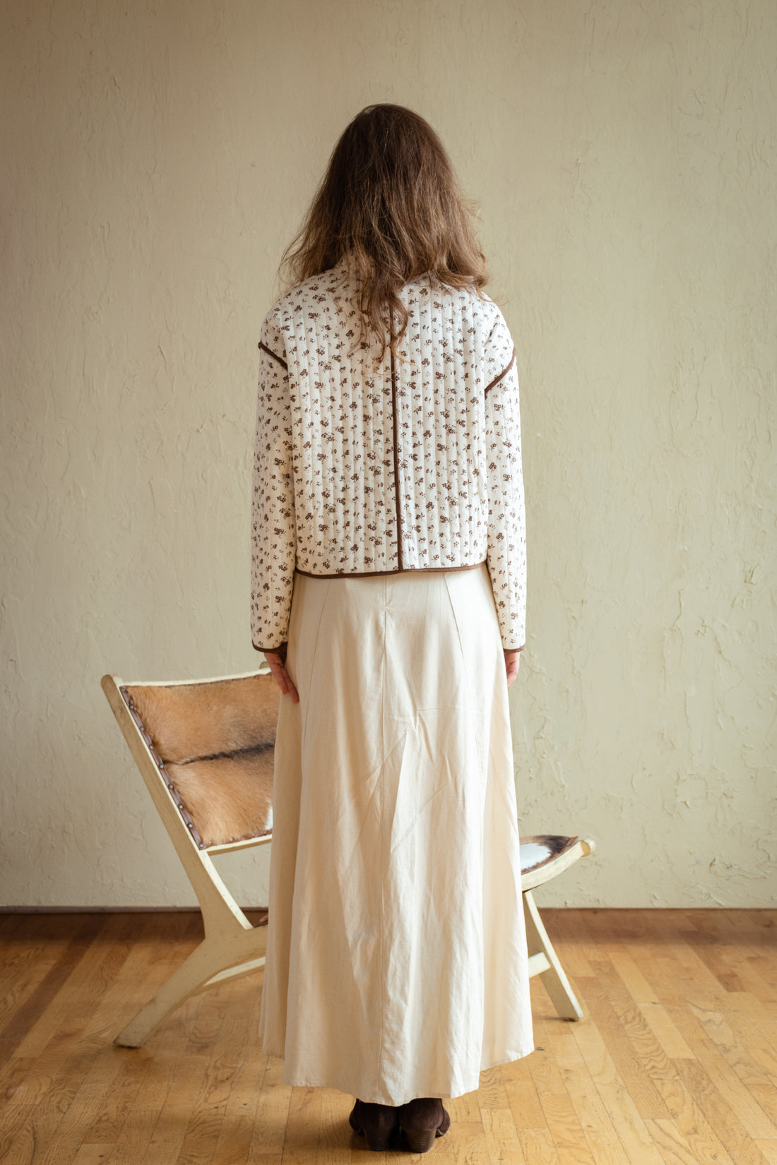 Lucia Floral Quilted Jacket