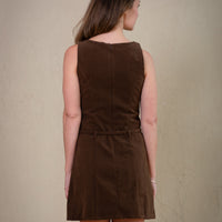Sloane Suede Mini Dress