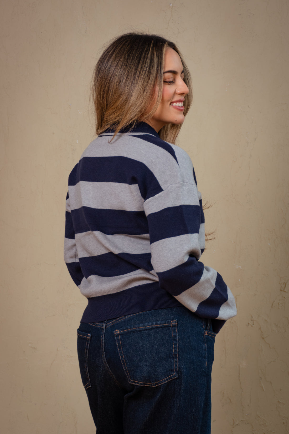 Harper Stripe Rugby