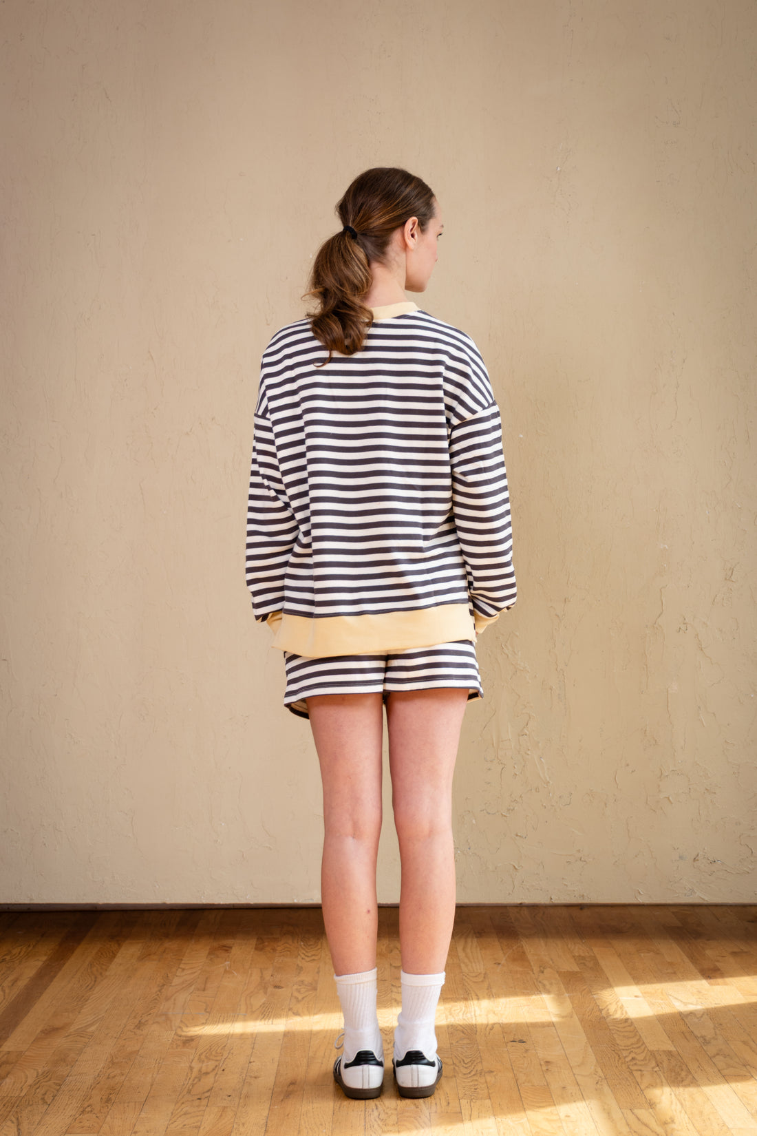 Aspen Stripe Boxy Sweater