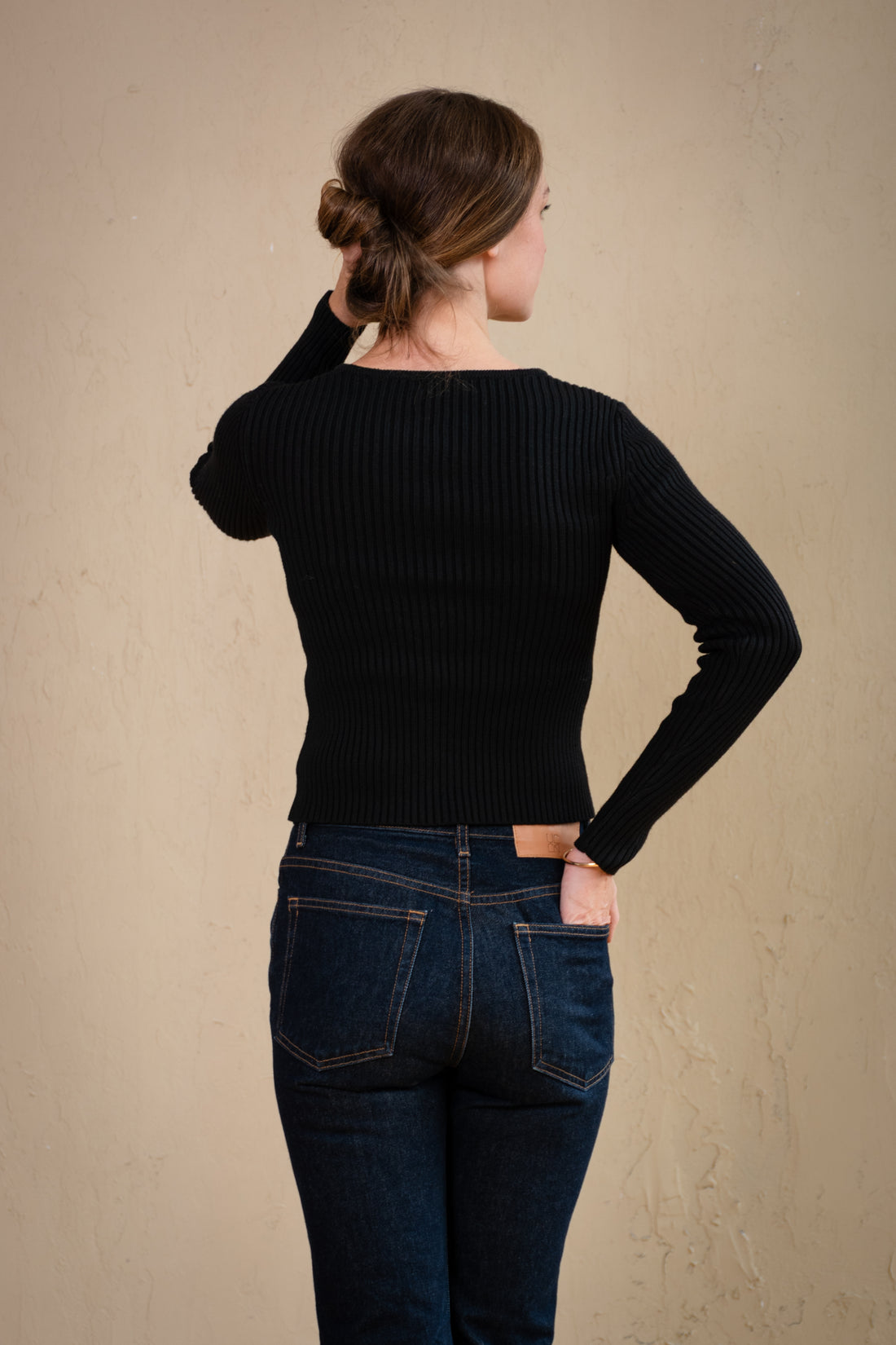 Stella  Faux Fur Collar Cardigan