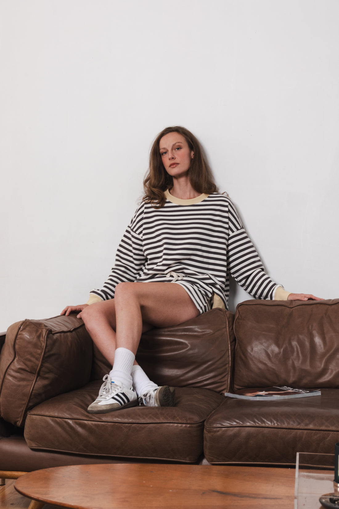 Aspen Stripe Boxy Sweater