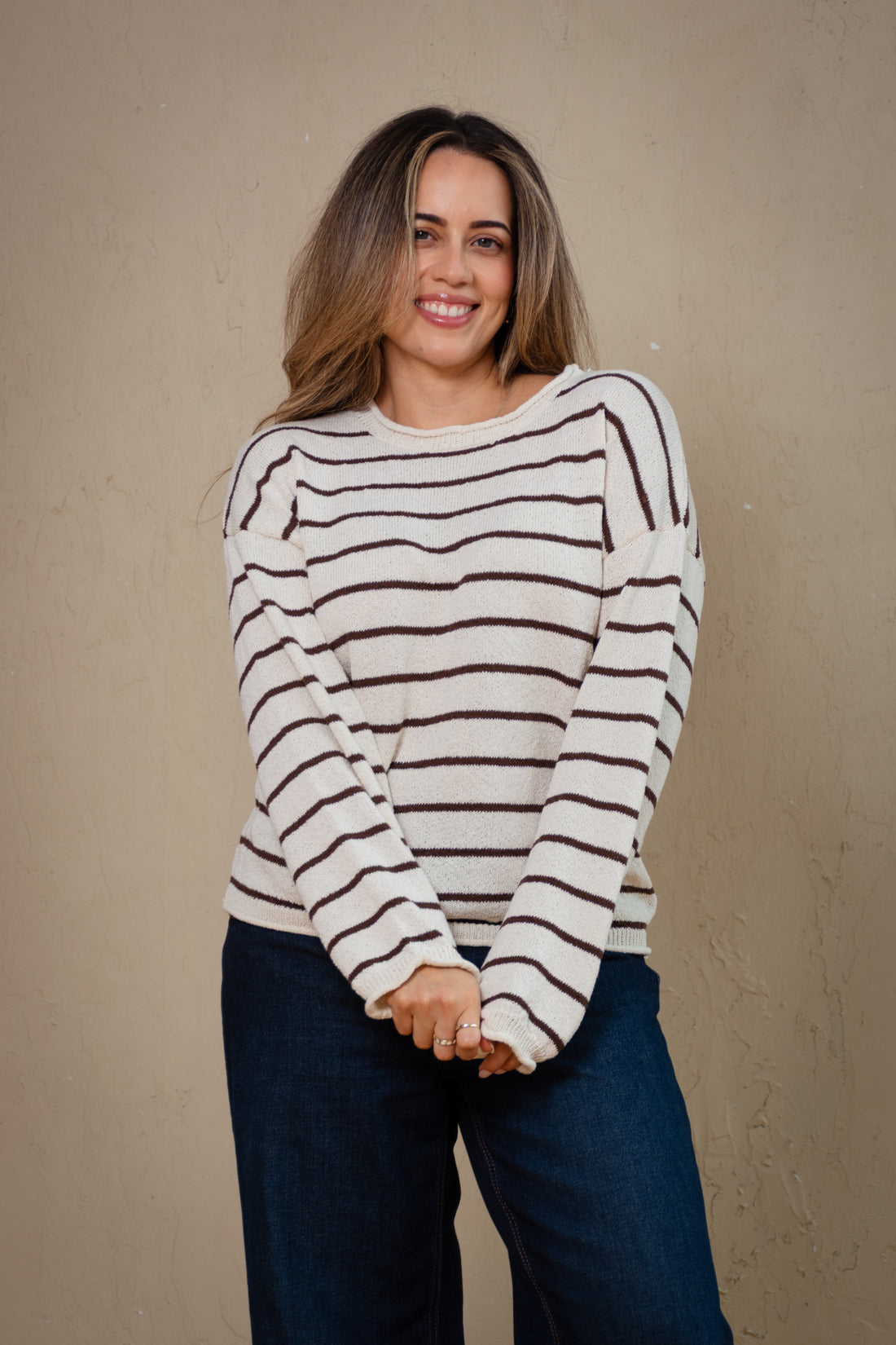 Cora Stripe Sweater