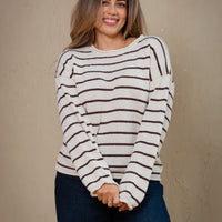 Cora Stripe Sweater