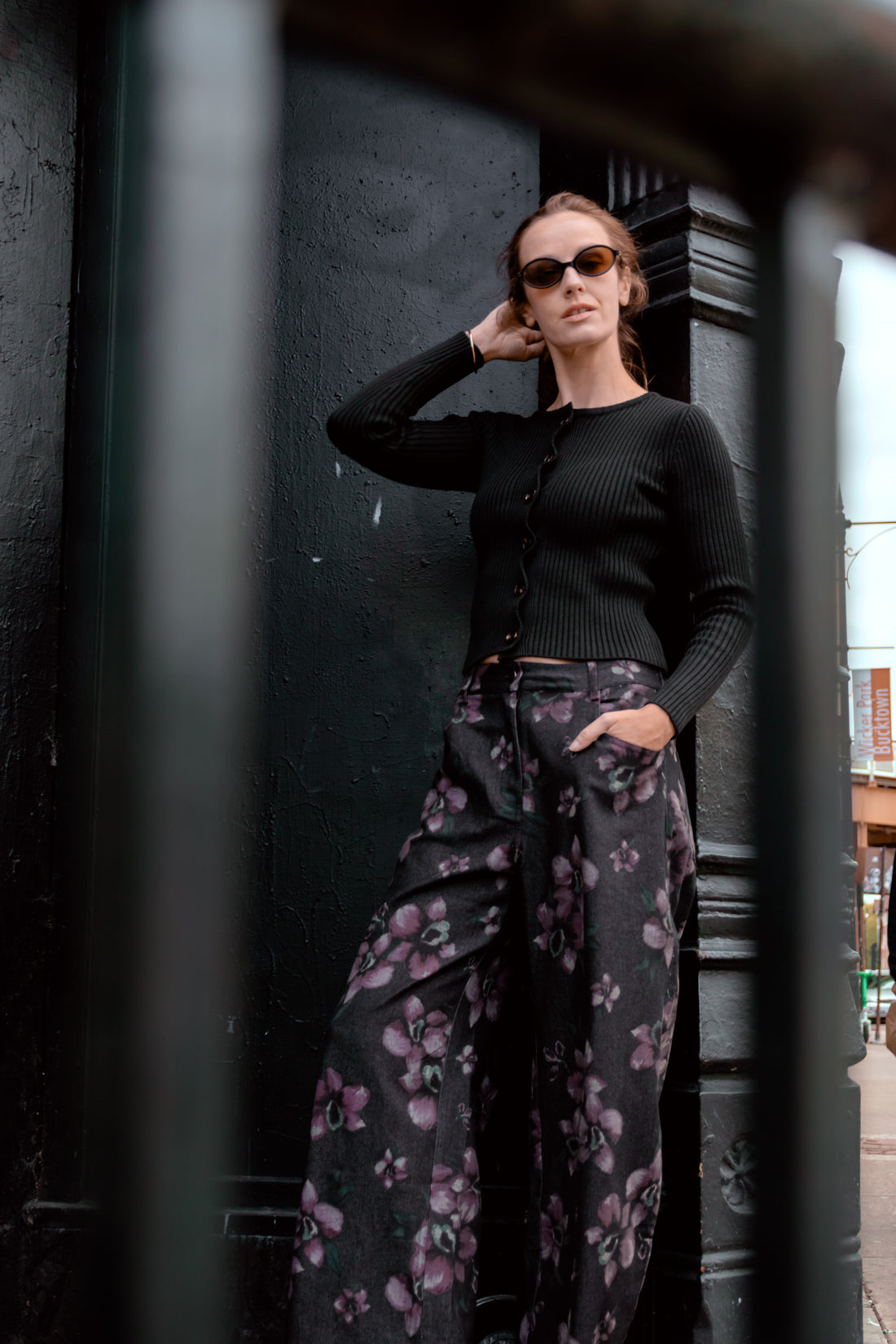 Savannah Floral Barrel Jeans