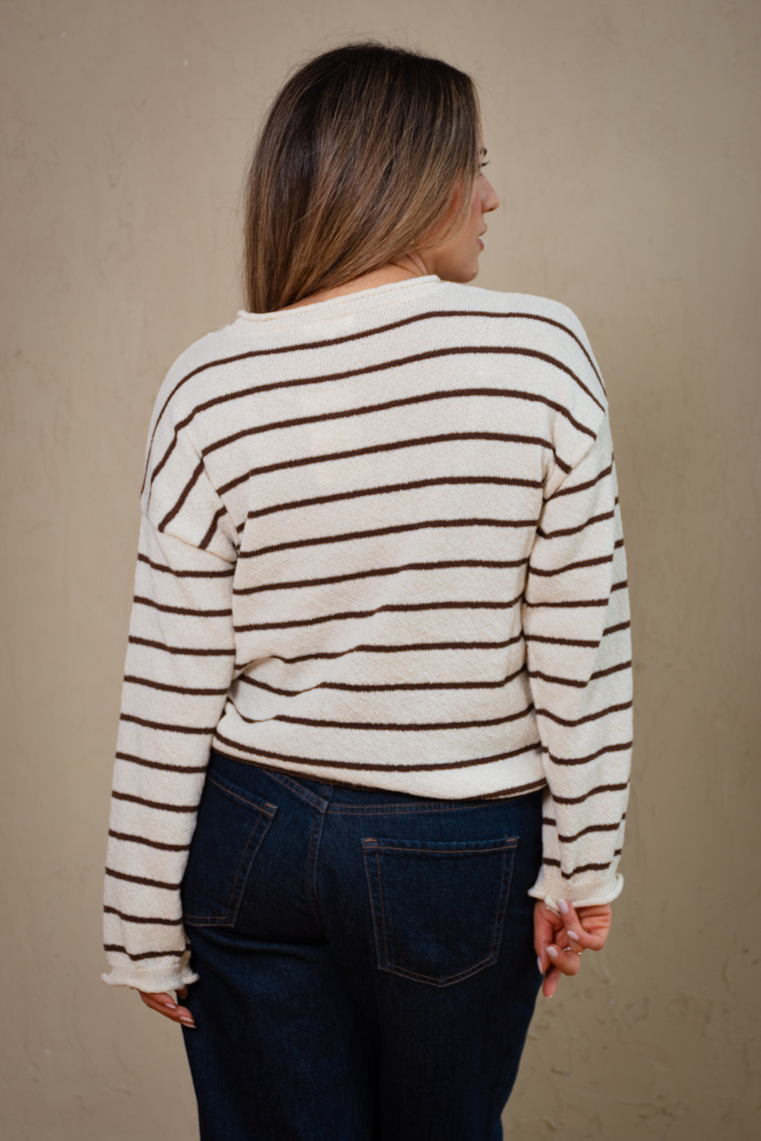 Cora Stripe Sweater