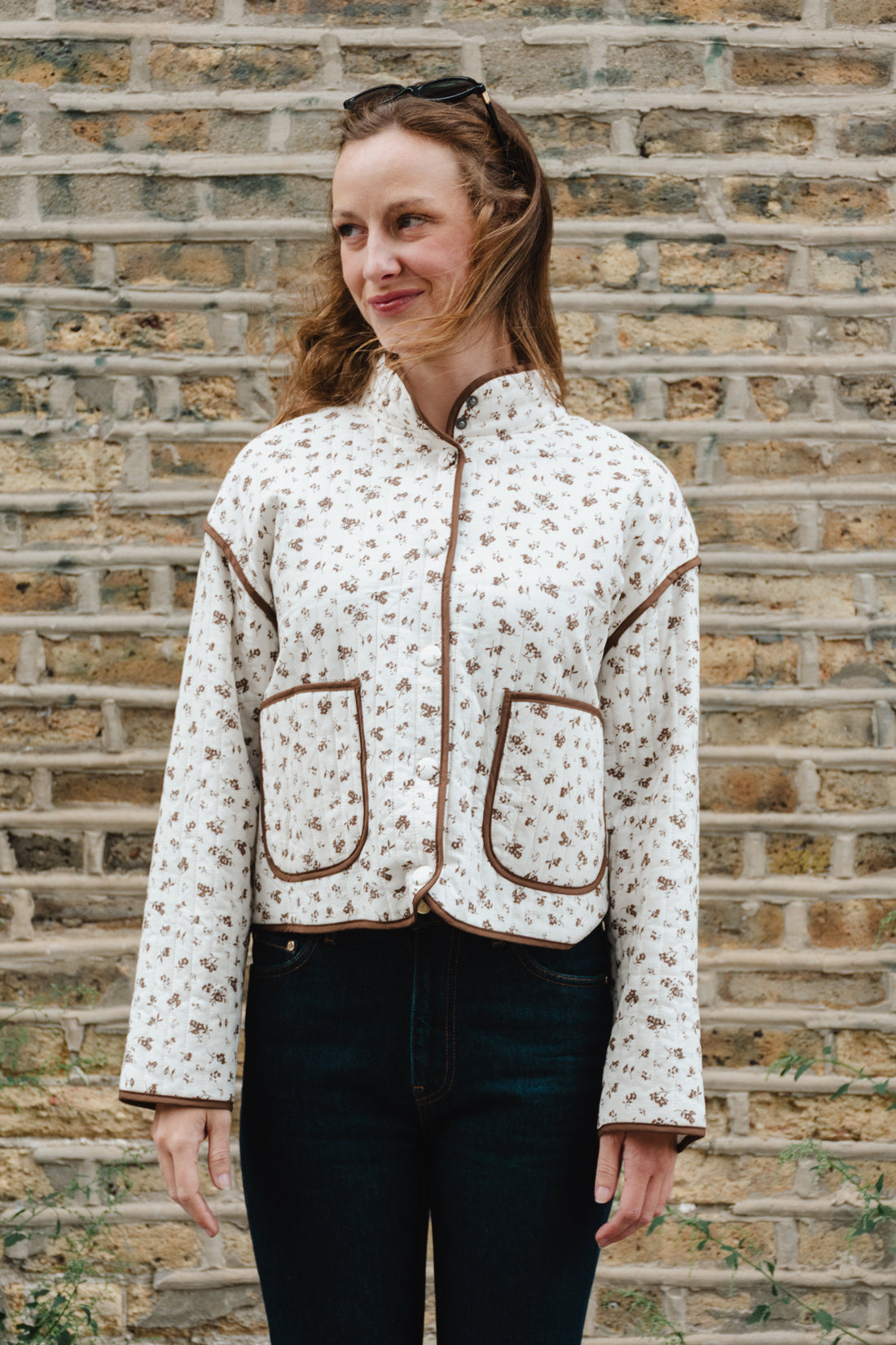 Lucia Floral Quilted Jacket