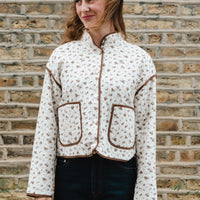 Lucia Floral Quilted Jacket