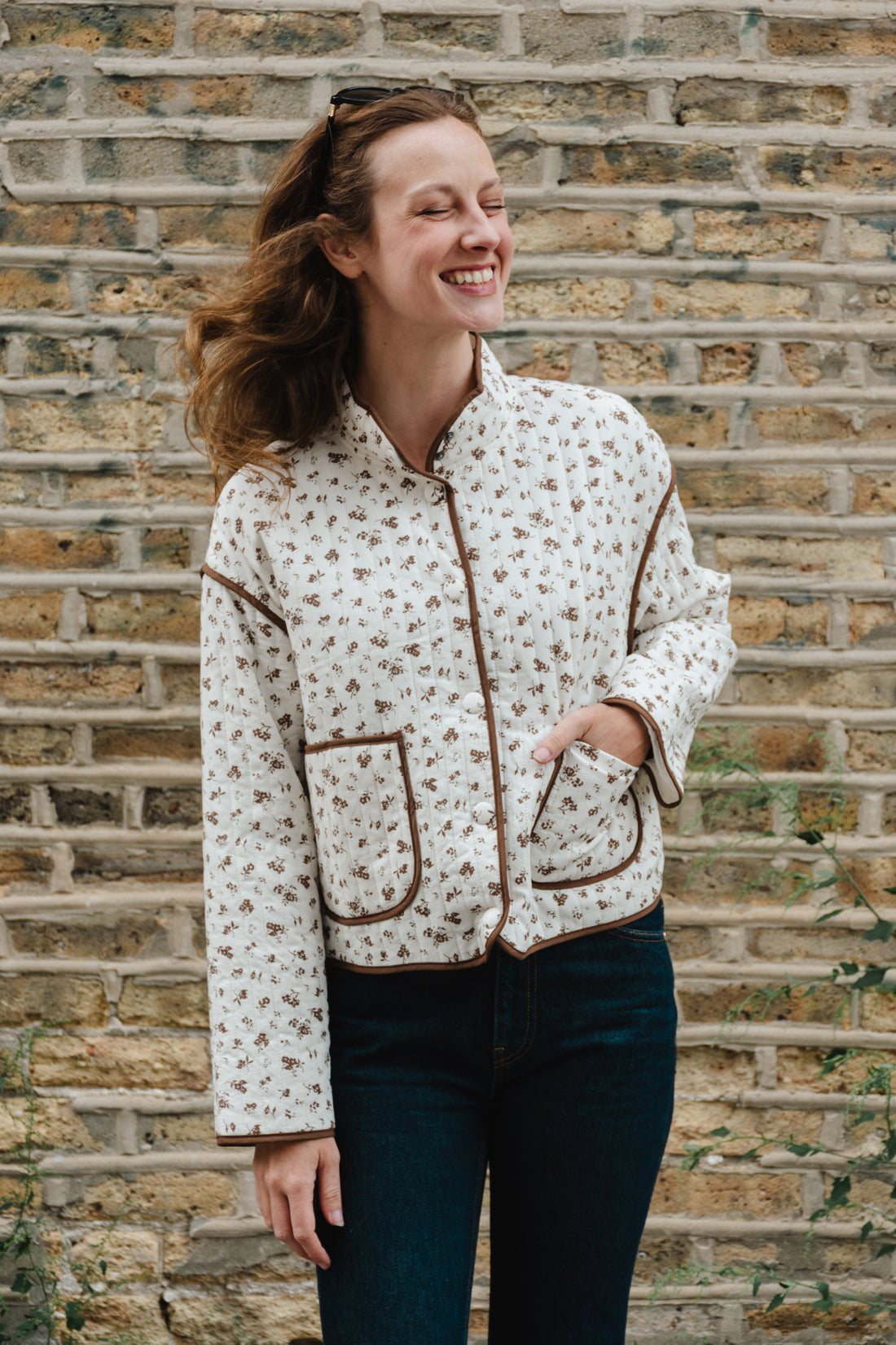 Lucia Floral Quilted Jacket